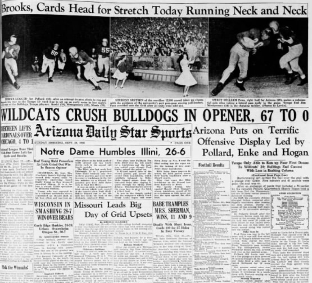 Arizona-ASU 1946